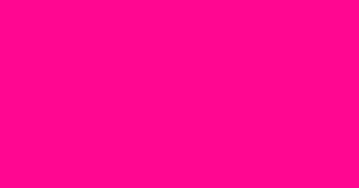 #ff0791 rose color image