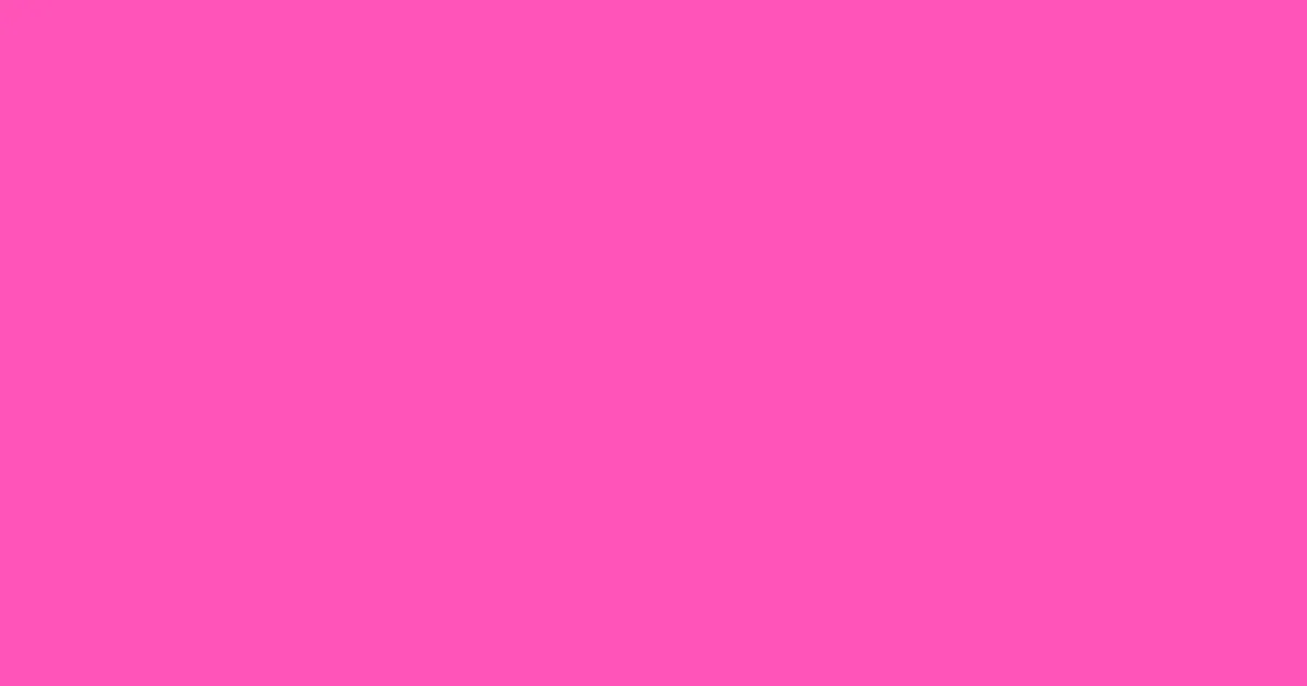 #ff53b9 hot pink color image