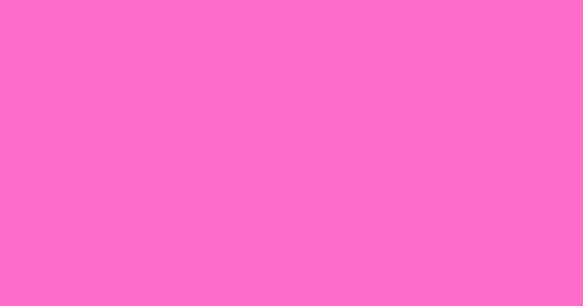 #ff6dc9 hot pink color image