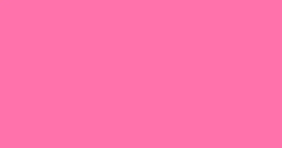 #ff72ab hot pink color image