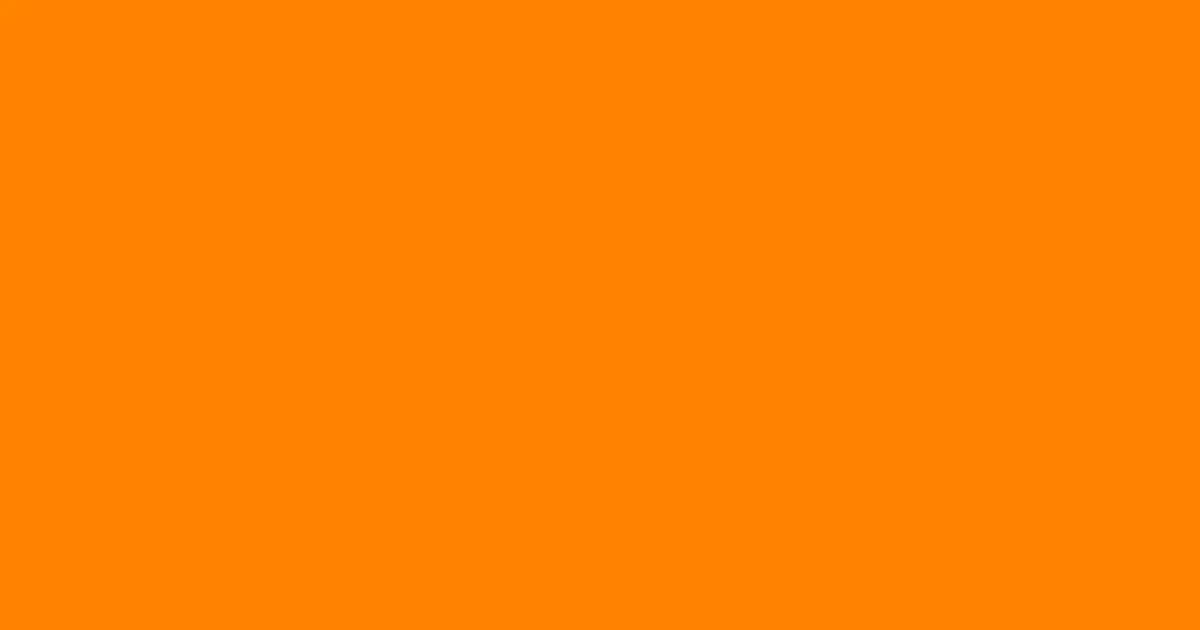 #ff8300 flush orange color image