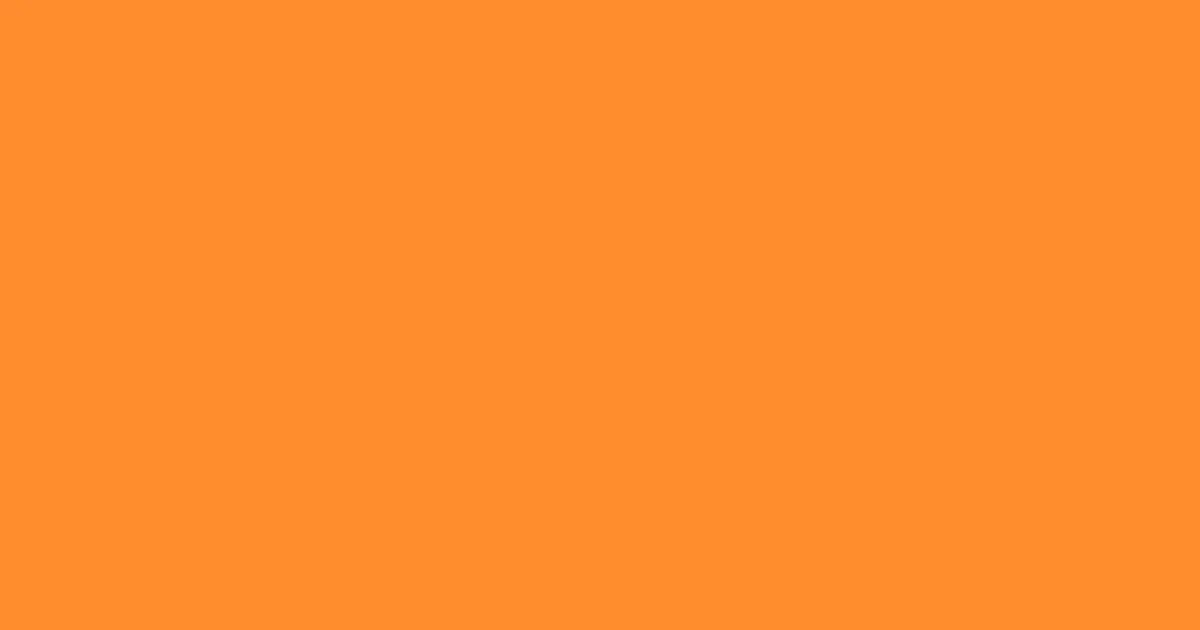 #ff8c2d neon carrot color image