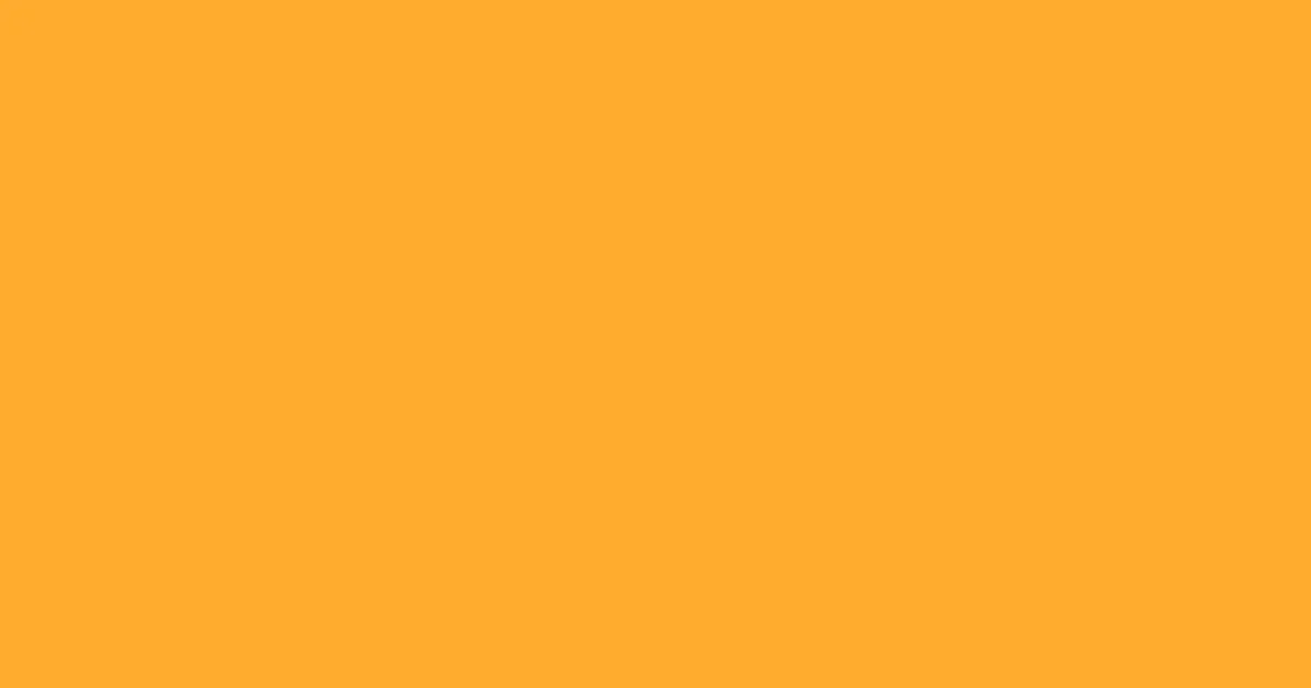 #ffac2d sunshade color image