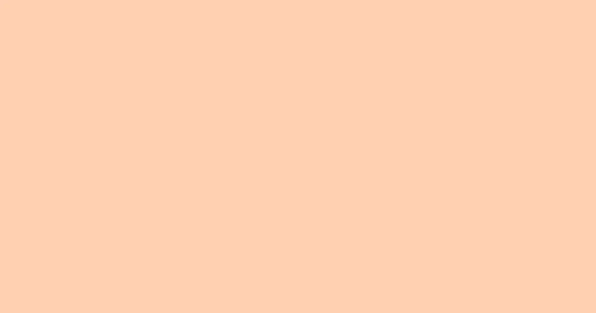 #ffd0af peach color image