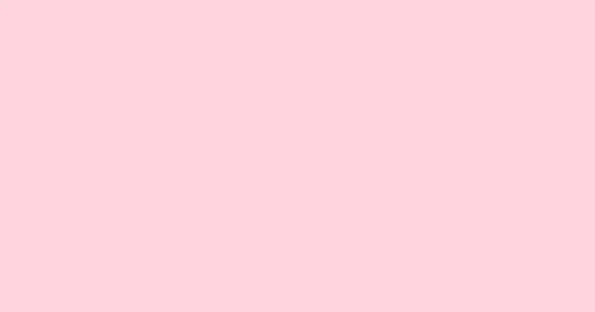 #ffd4dd pastel pink color image